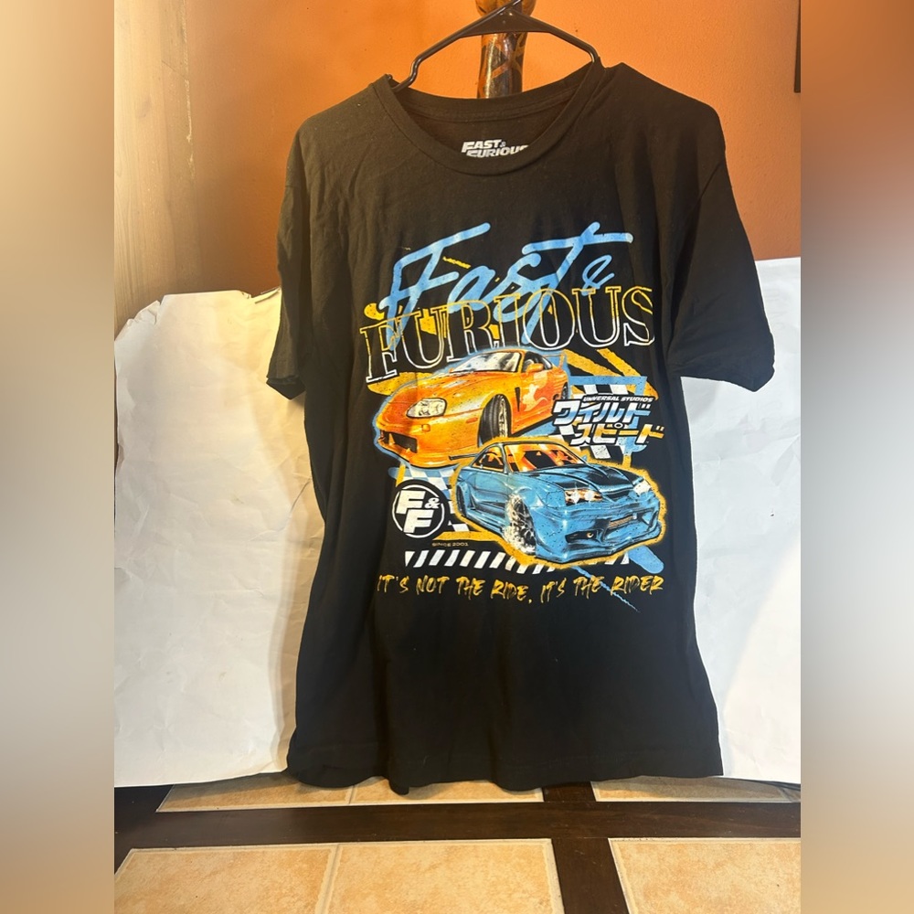 Men's The Fast & The Furious Graphic Tee Shirt, Size large
